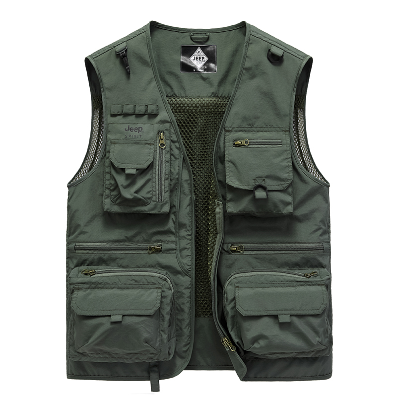 

JEEP SPIRIT Жилет унисекс, Army Green