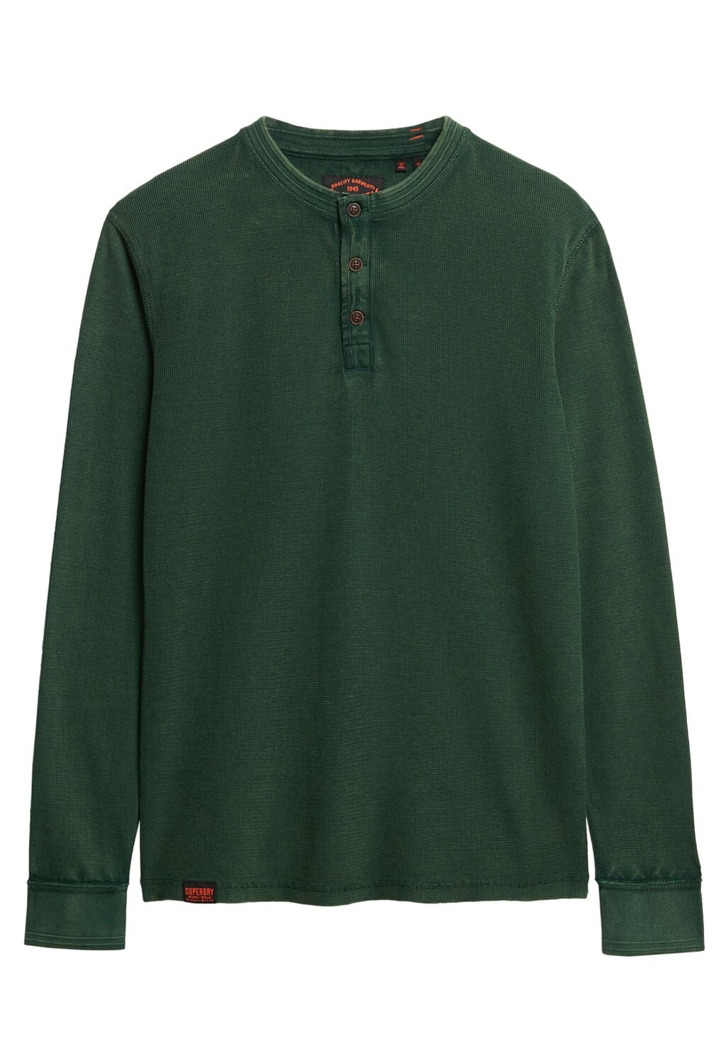 

Топ с длинными рукавами VINTAGE TEXTURED GRANDAD Superdry, зеленый