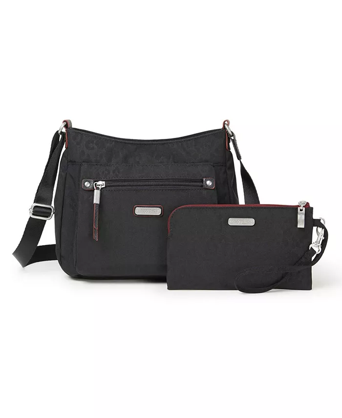 

Сумка Uptown with RFID Wristlet Baggallini, черный