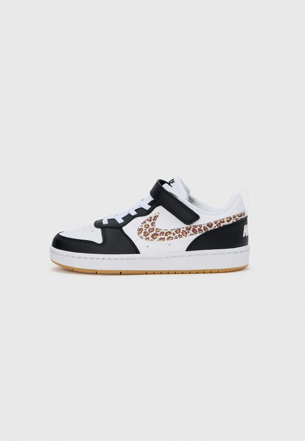 Кроссовки унисекс court borough low Nike Sportswear, Black/White/Gum/Med Brown