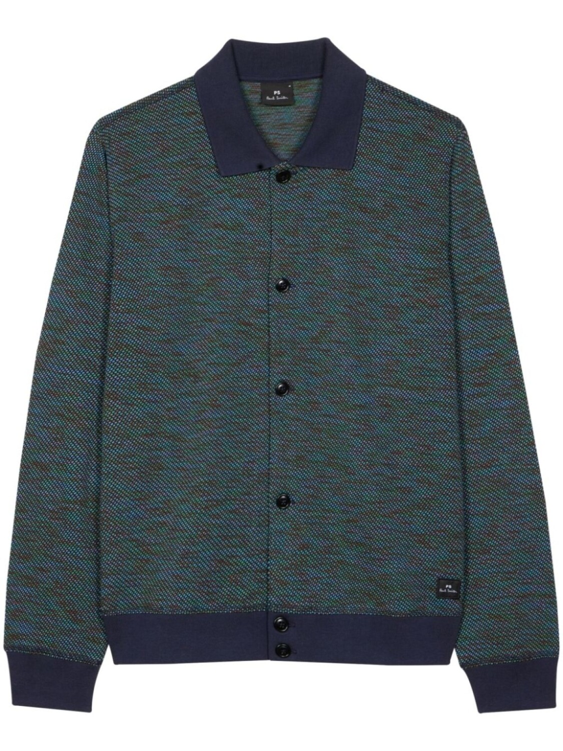 

Кардиган с нашивкой-логотипом PS Paul Smith, синий