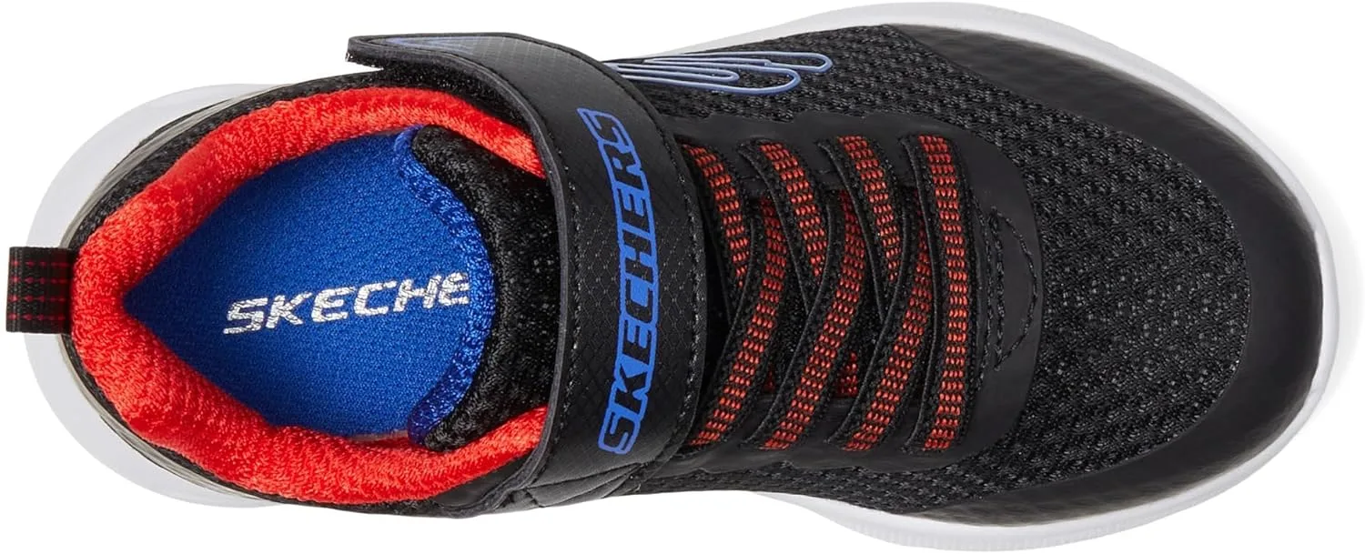 Кроссовки Skechers Gowalk Arch Fit, спортивные слипоны, повседневные лоферы для походов, беговые кроссовки, черный/красный/синий — фото 3