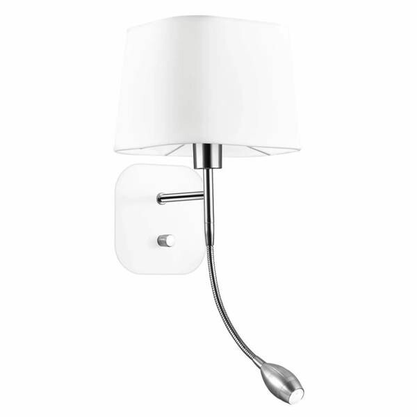 

Настенный светильник click-licht.de MONTATO цвет nickel weiß