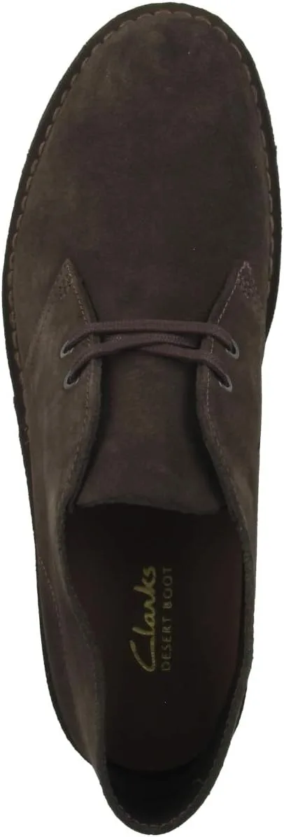 Мужские ботинки Clarks с короткими сапогами в стиле "Desert", коричневый — фото 2