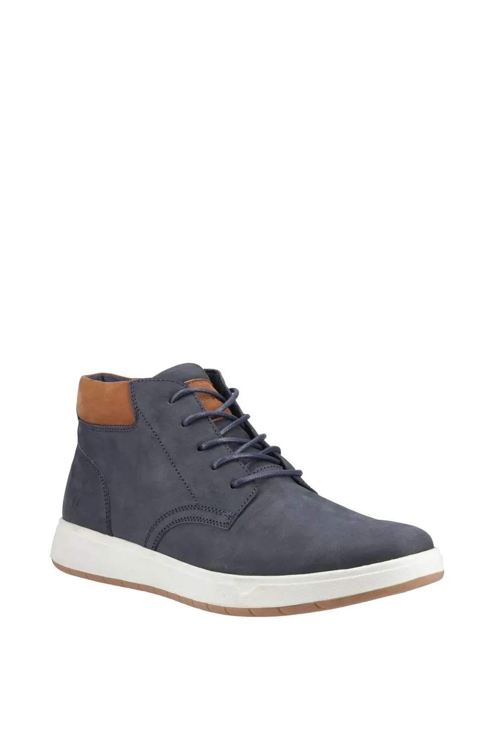 Чукка ботинки из нубука Hush Puppies, темно-синий