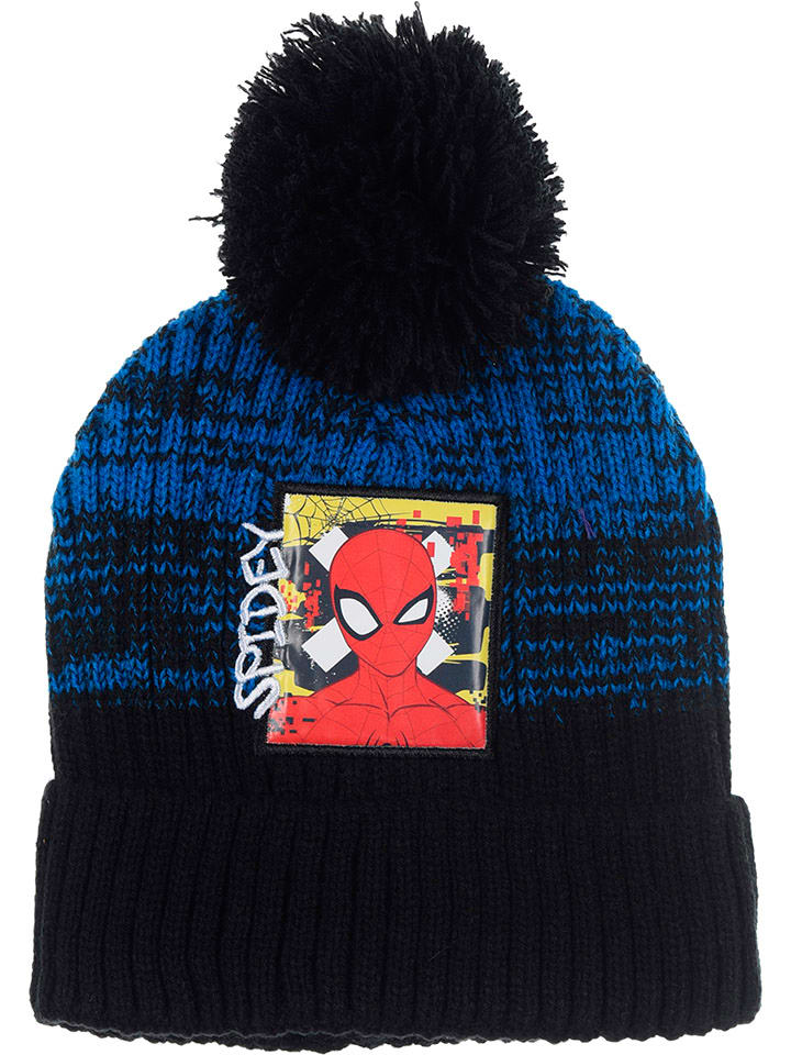 

Шапка Spiderman, черный/синий