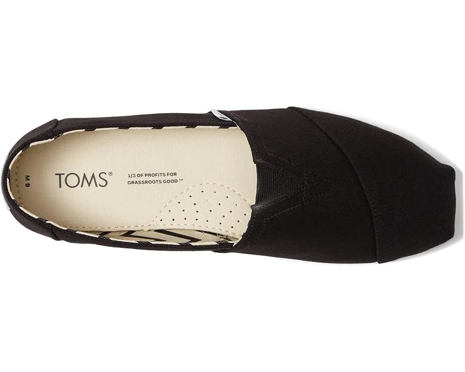 Лоферы TOMS Classic Alpargata, Black 1 — фото 2