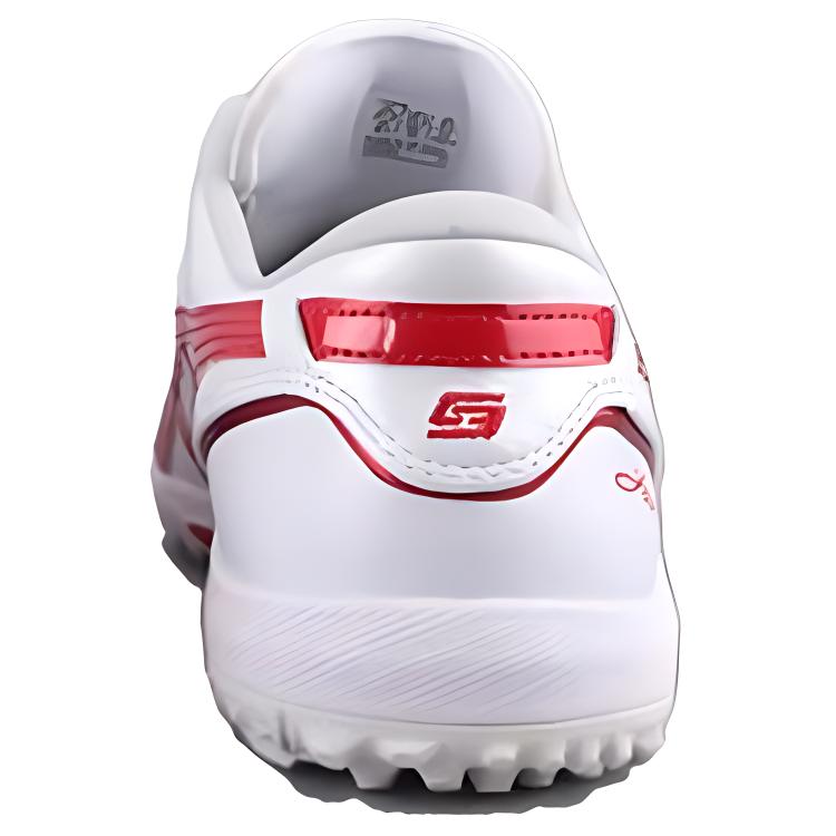 C3 TF Бутсы для футбола на искусственном покрытии Унисекс Белый Красный Asics — фото 3