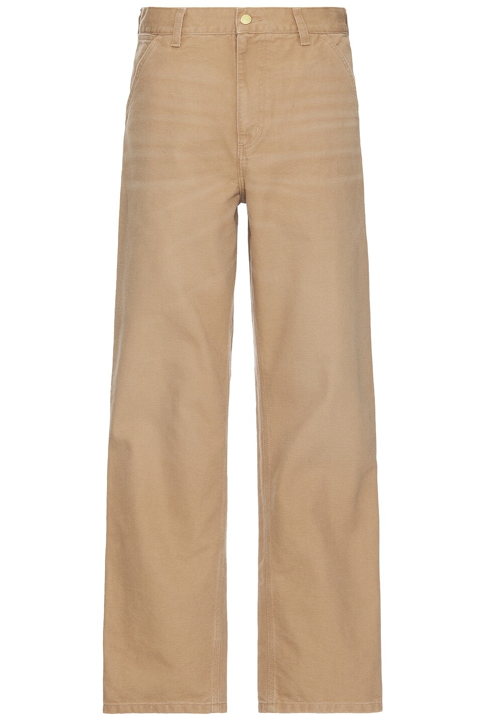 

Одинарные брюки до колена Carhartt Wip, цвет Peanut Aged Canvas