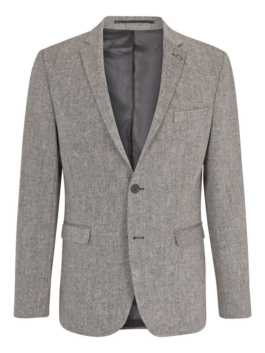 

Приталенный пиджак Steffen Klein Slim Fit, серый