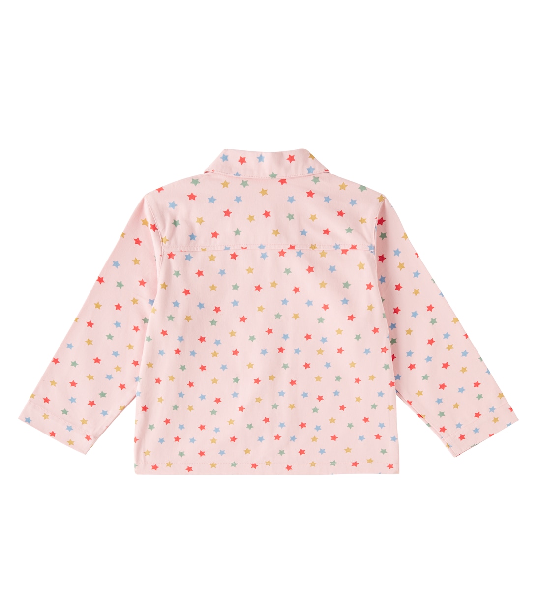 Куртка из хлопчатобумажной ткани с принтом Fen Konges Sløjd, Pink Star — фото 4