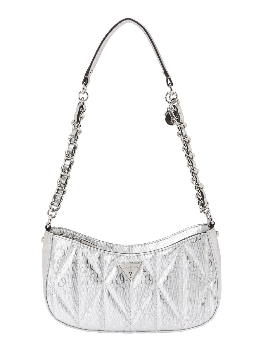

Сумка через плечо GUESS ALDINA TOP ZIP SHOULDER BAG, Silver