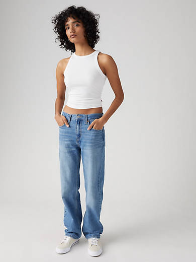 

Легкие женские джинсы Low Pro Levi's, цвет Rough Diamond - Medium Wash