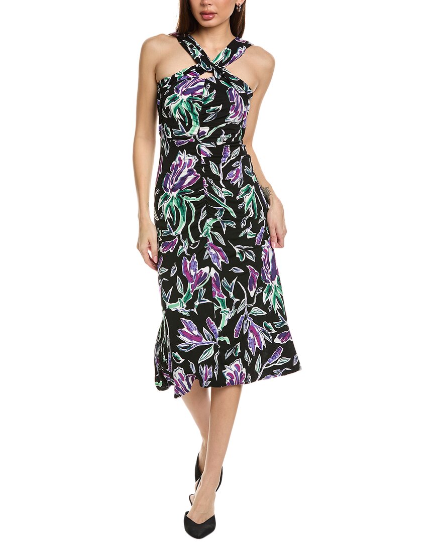 

Платье миди Diane von Furstenberg Neely, черный