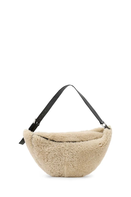 

Кожаная сумка LUNA Allsaints, бежевый