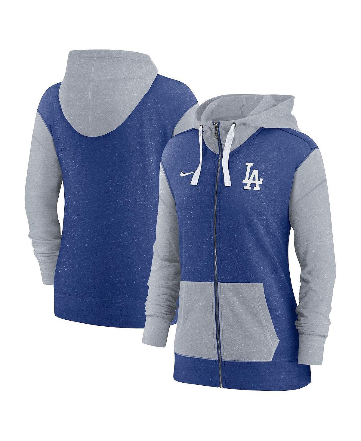 

Женская толстовка с молнией во всю длину Royal Los Angeles Dodgers Nike