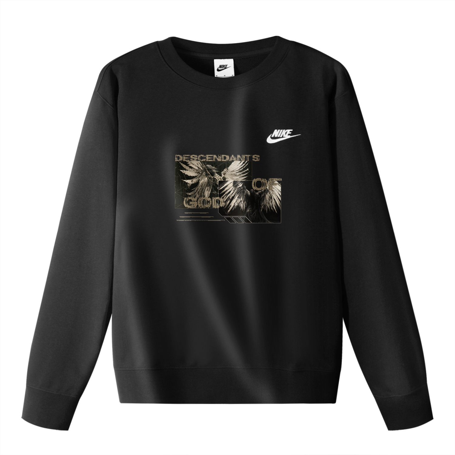 

Унисекс худи Nike черное