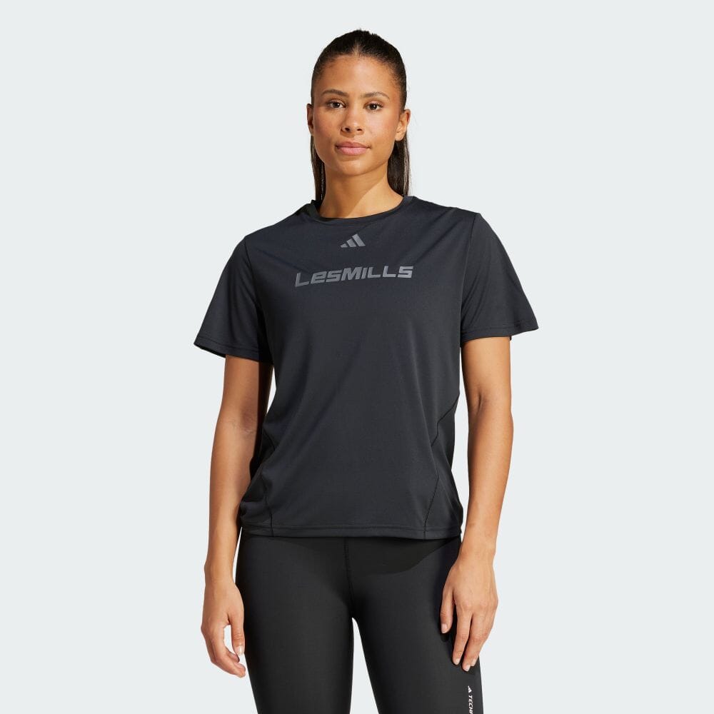 

Футболка Adidas LES MILLS Graphic Short Sleeve T-Shirt, черный