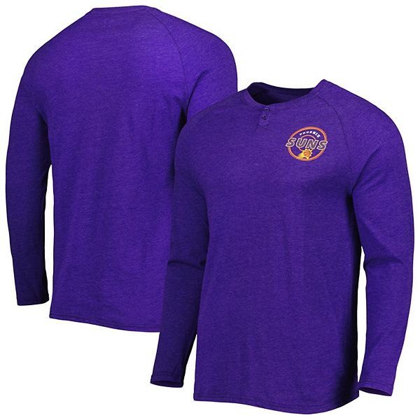 

Мужская футболка henley raglan с длинным рукавом concepts sport heathered purple phoenix suns Unbranded