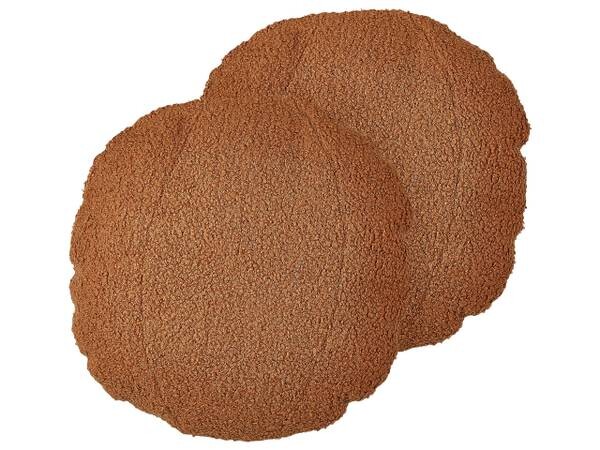 

Подушка Beliani 2 шт RUTABAGA, 30x30x30 см, коричневый