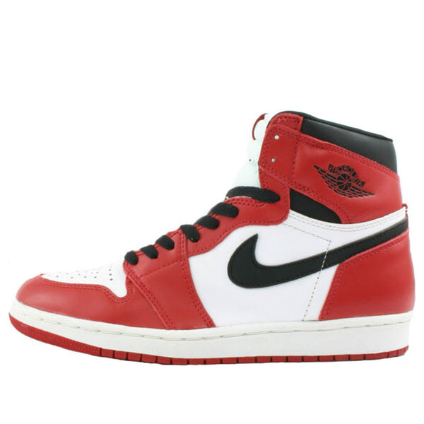 

Кроссовки 1 retro high 'chicago' 1994 Air Jordan, красный