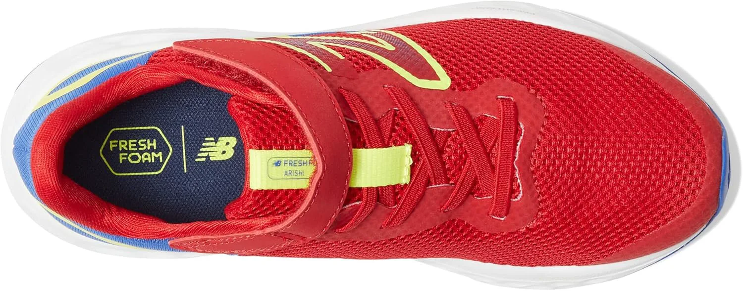 Детские кроссовки для бега New Balance Fresh Foam Arishi V4, красный/синий — фото 2