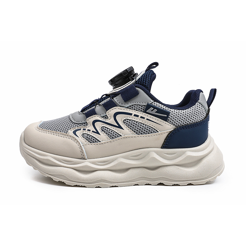 

Дышащие и износостойкие низкие детские беговые кроссовки Kids' WARRIOR, темно-синий