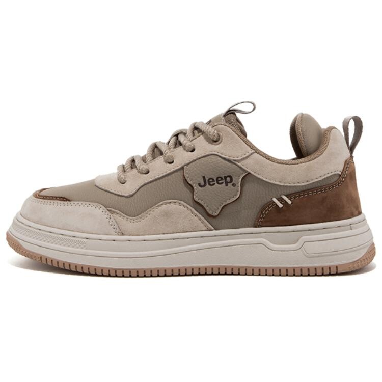 

Кроссовки Jeep Skateboarding Shoes Men Low-top Sand, коричневый