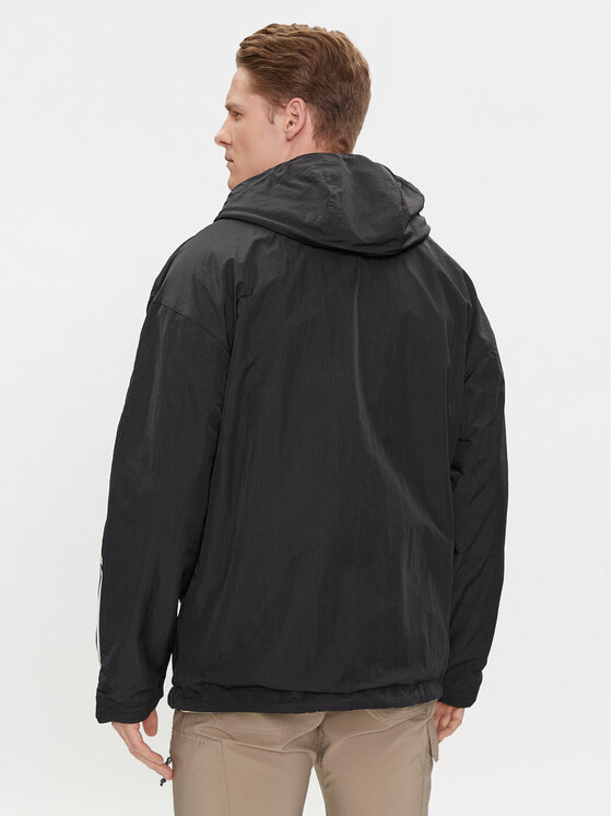 Демисезонная куртка regular fit Reversible Polar Fleece Jacket HL9186 Adidas, черный — фото 3