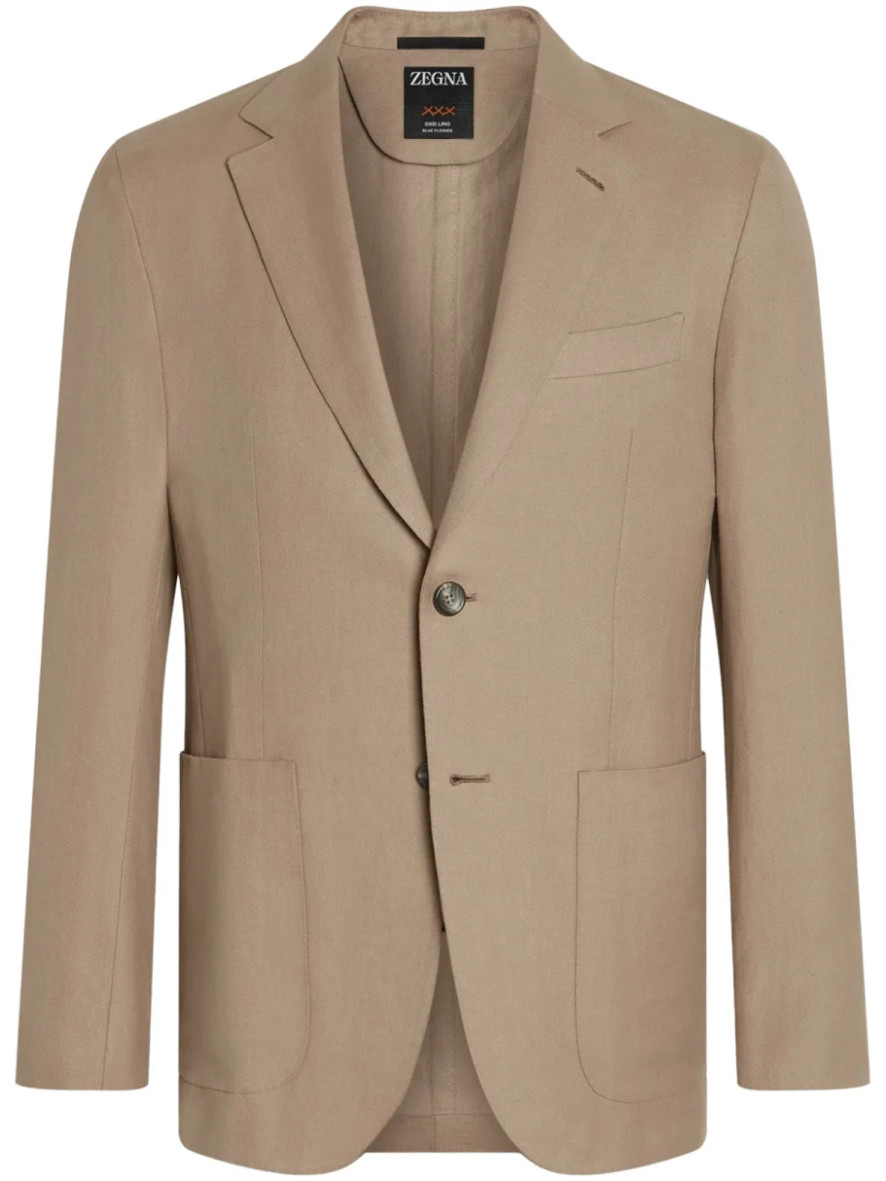 

Льняной пиджак Zegna, нейтральный