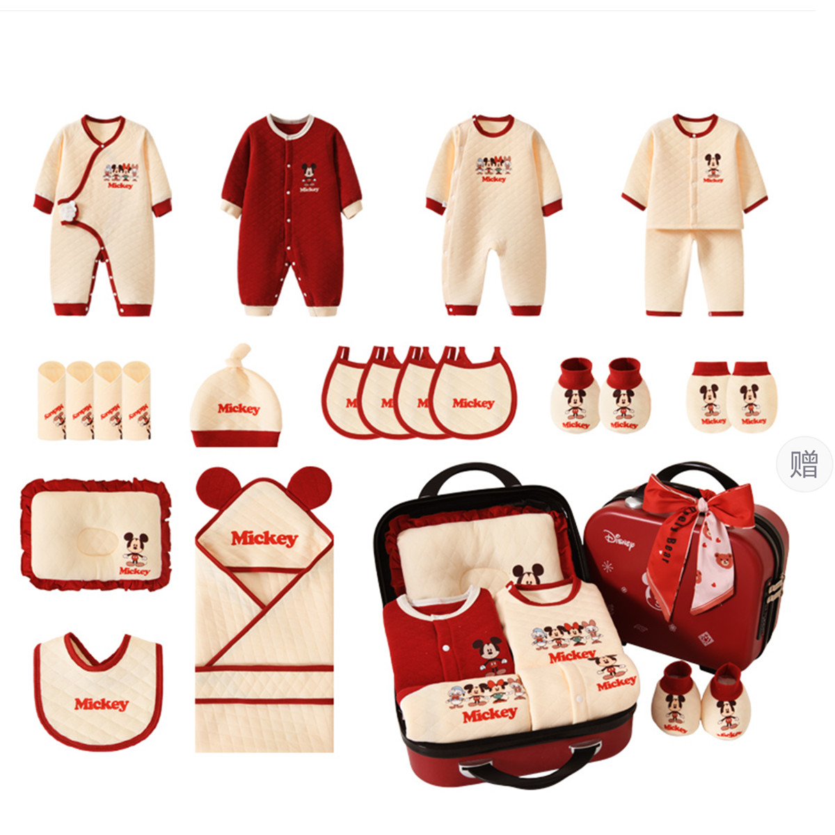 

Подарочная коробка для малышей и детей ясельного возраста Disney, [Password Suitcase]2-Piece Set Thermal