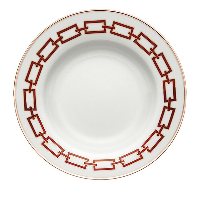 

Ginori 1735 Цепочки для суповых тарелок в форме ампира, красный