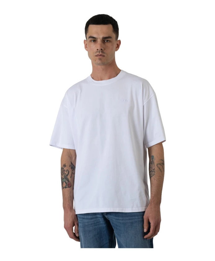 

Хлопковая футболка Diesel, белый