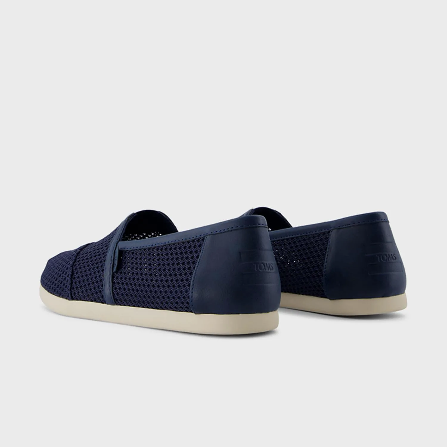 Женские эспадрильи TOMS Alpargata с веревочной подошвой, темно-синий — фото 4