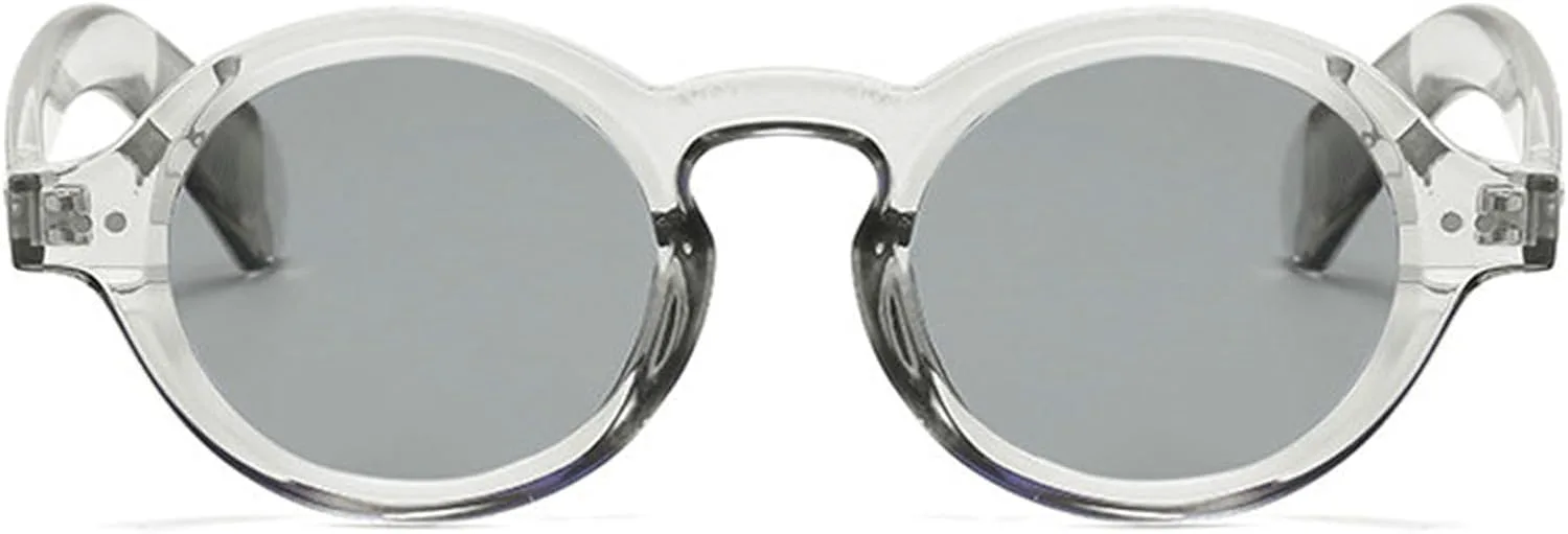 

Солнцезащитные очки Willochra в стиле ретро, ​​круглые, для женщин и мужчин, с заклепками, дизайнерские зеленые, модные женские солнцезащитные очки UV400, C3