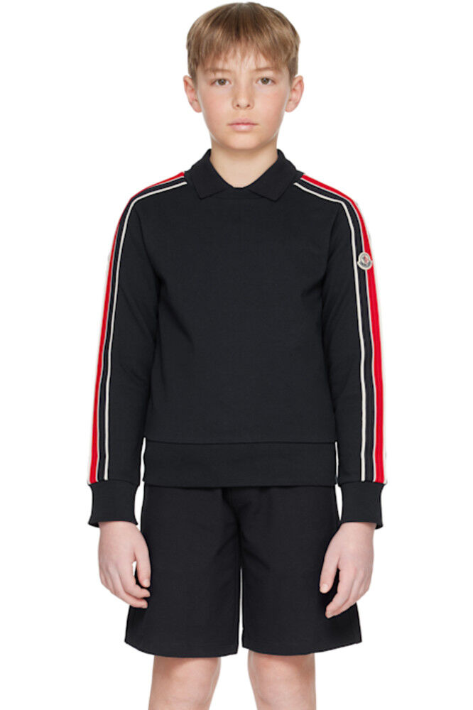 

Толстовка Big Kids Navy Tricolor Stripes Moncler Enfant