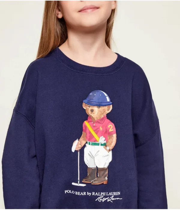 Толстовка regular fit Polo Ralph Lauren, темно-синий — фото 4