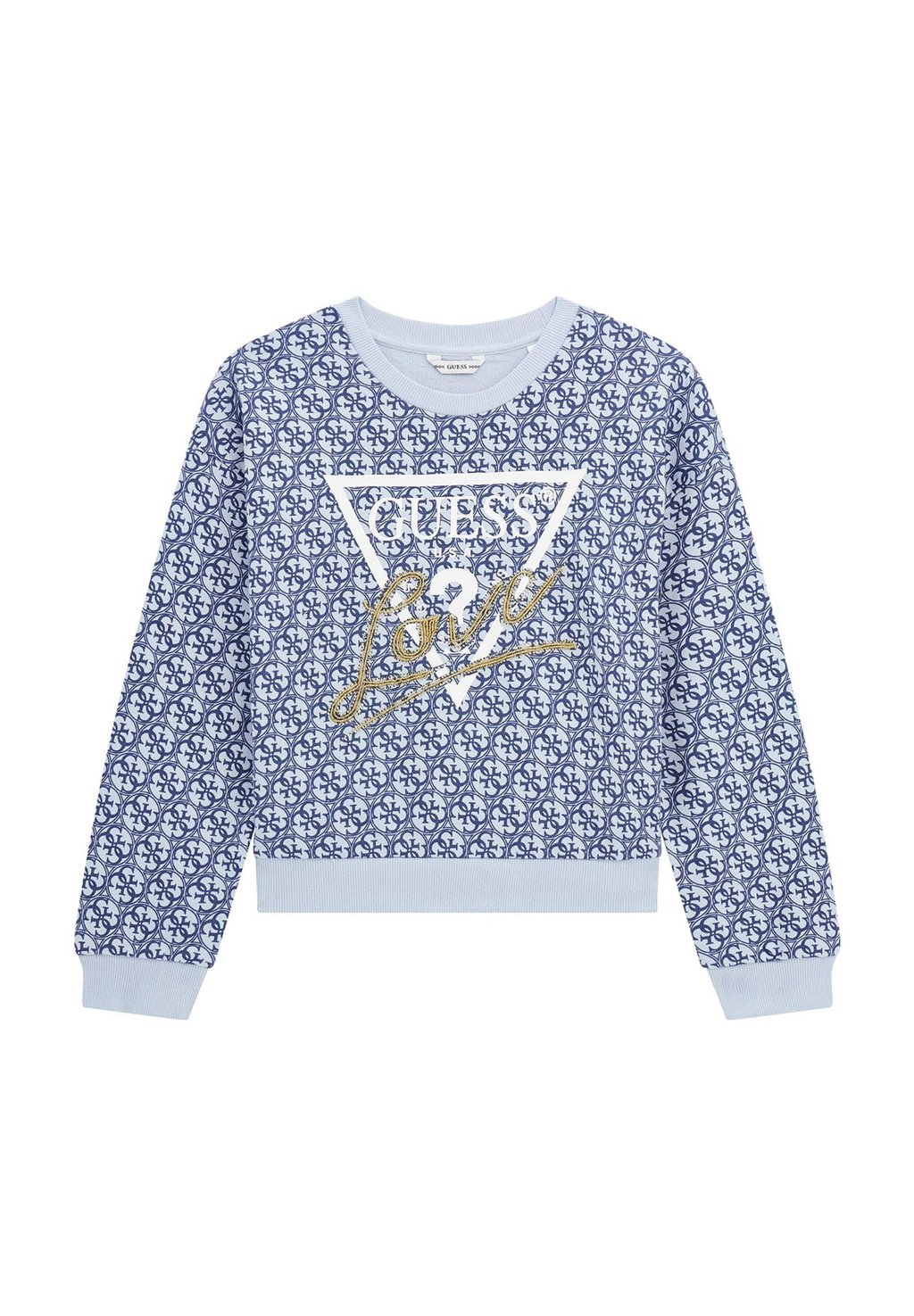 

Толстовка JUNIOR ACTIVE Guess, светло-голубой