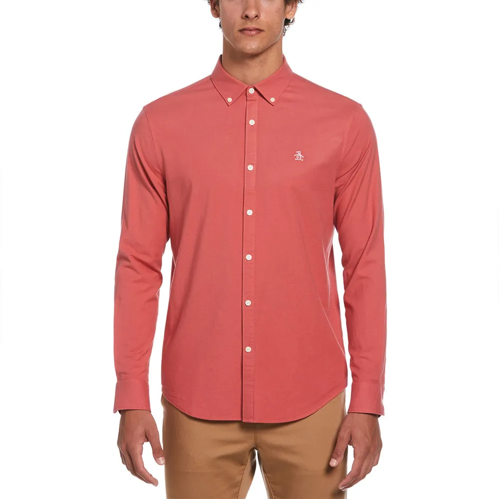 

Рубашка Original Penguin Oxford Stretch No Pocket, розовый
