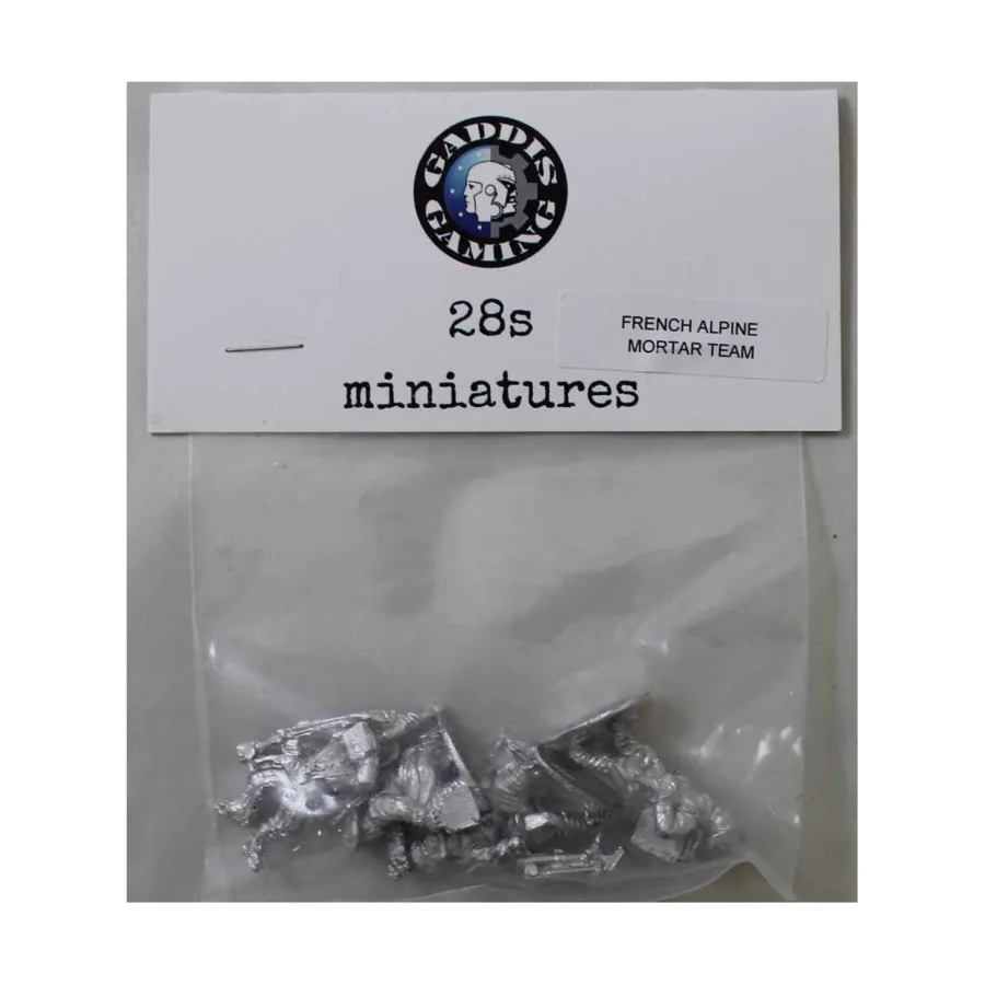 

FRA Альпийский миномет и экипаж, WWII Miniatures - France - Artillery (28mm)