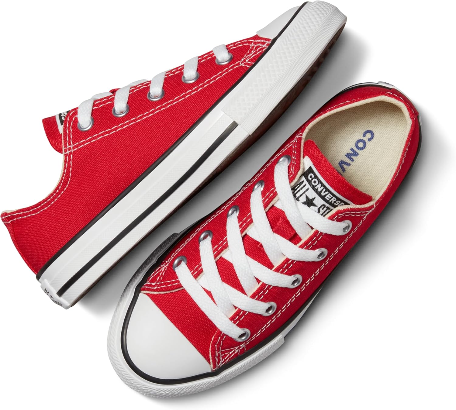 Детские кеды Converse Chuck Taylor All Star низкие, красный — фото 4