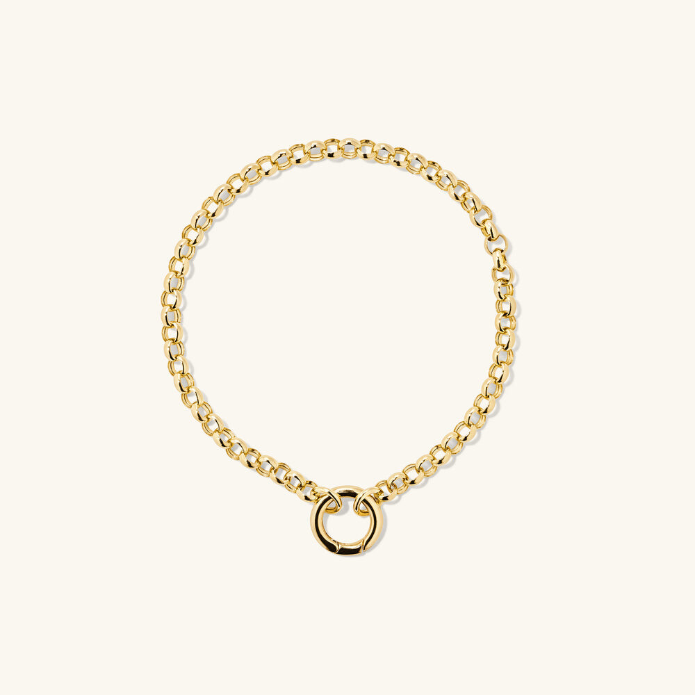 

Браслет с подвесками Rolo chain Mejuri