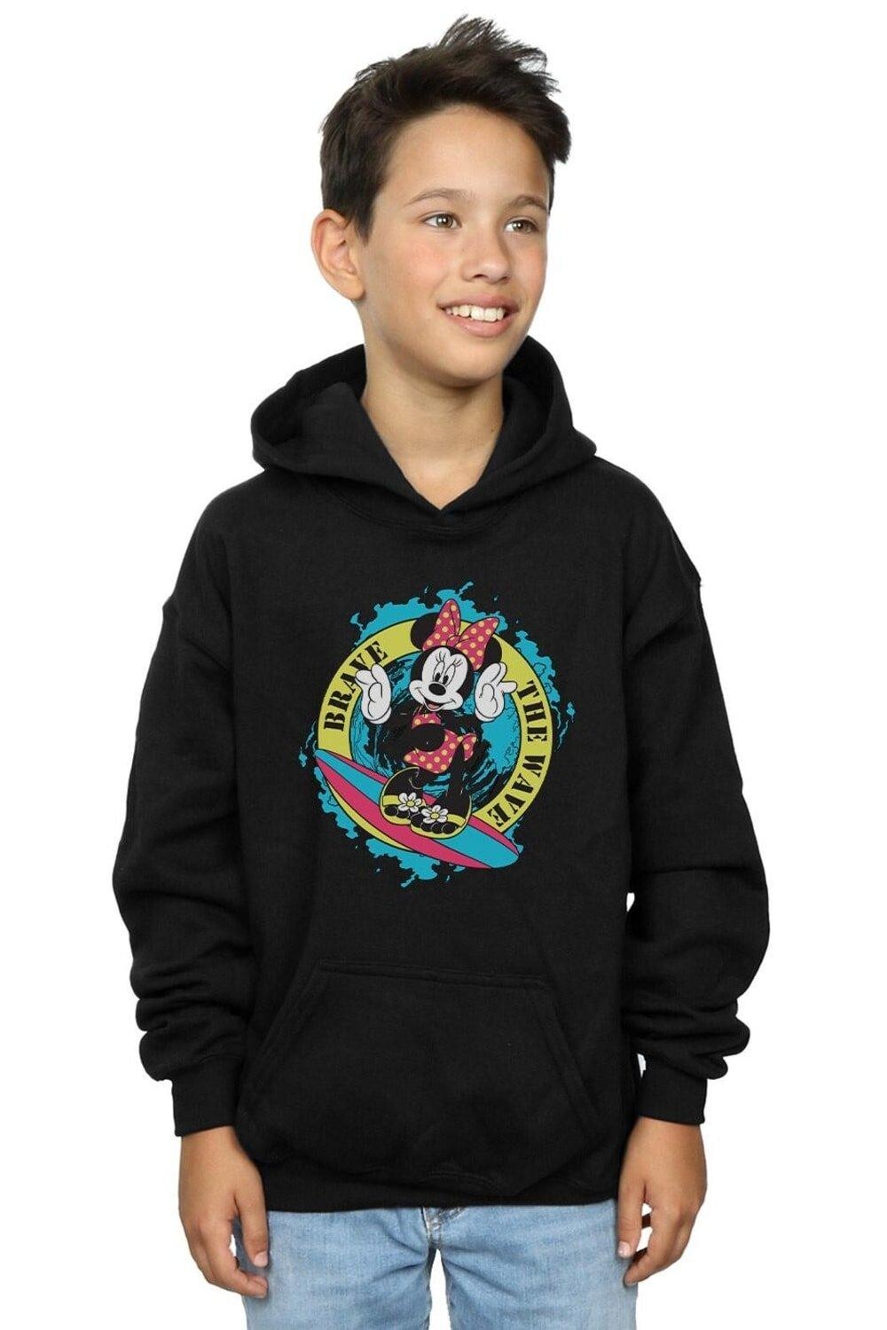 

Толстовка Minnie Mouse Brave The Wave Disney, черный