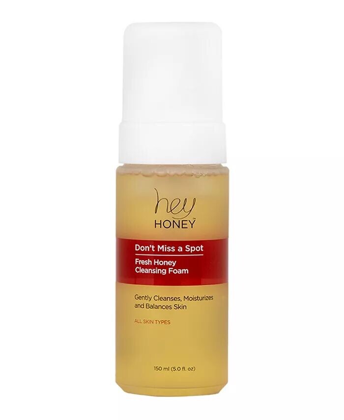 

Очищающая пенка Dont Miss A Spot Fresh Honey, 150 мл Hey Honey