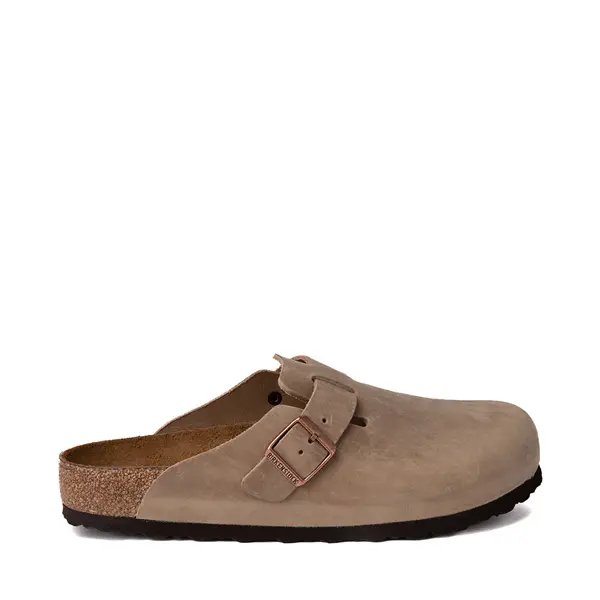 

Мужские сабо Birkenstock Boston с мягкой стелькой, цвет Tobacco