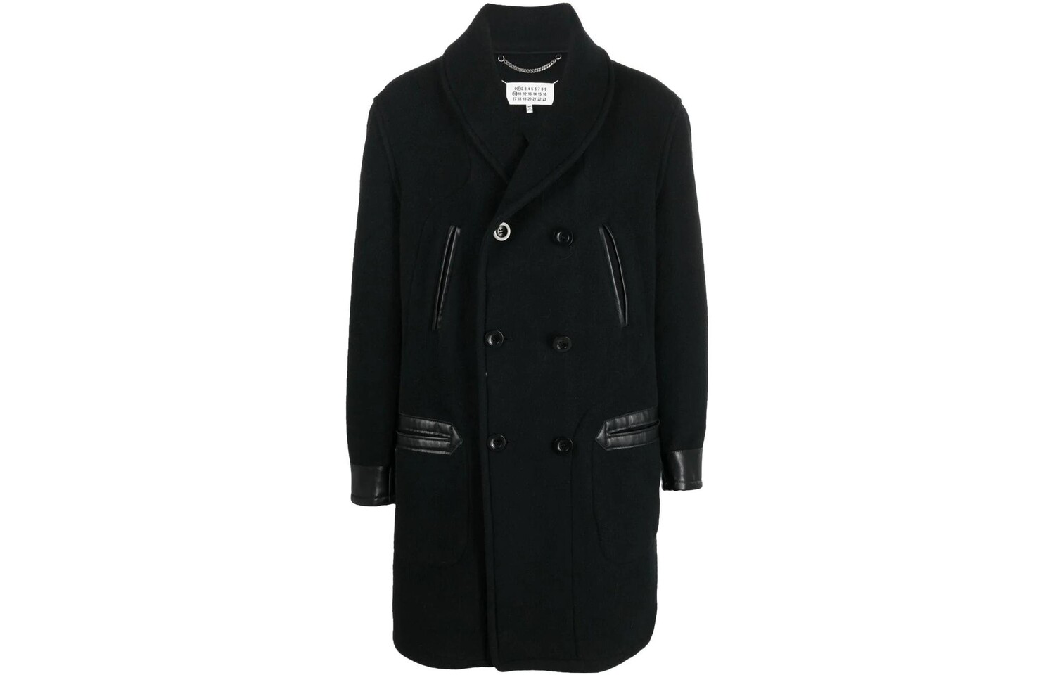 

Пальто мужское черное Maison Margiela, черный