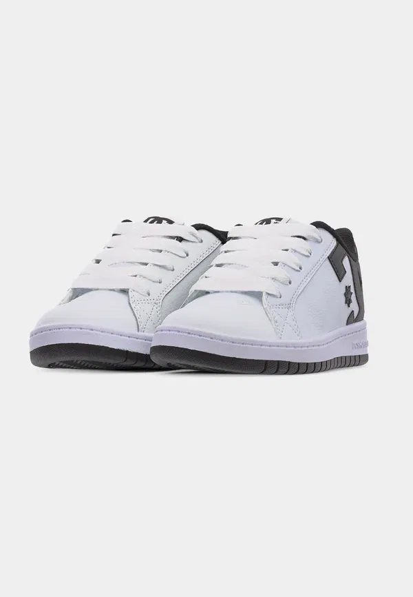 Кроссовки для скейтбординга Court Graffik Dc Shoes, белый/черный — фото 3