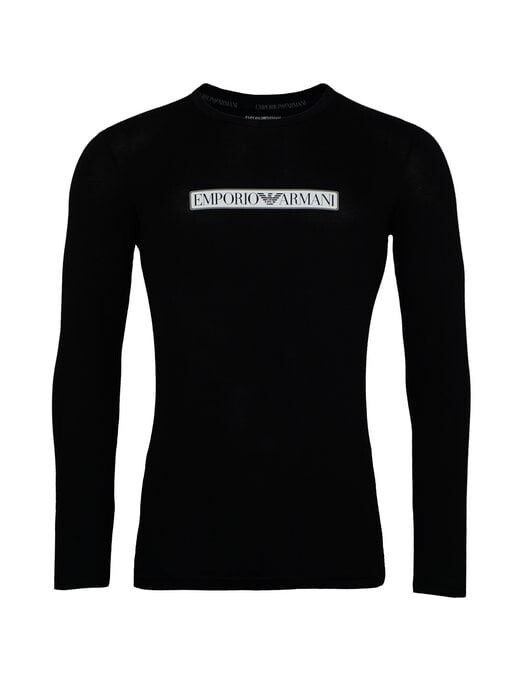 

Длинный рукав Emporio Armani, черный