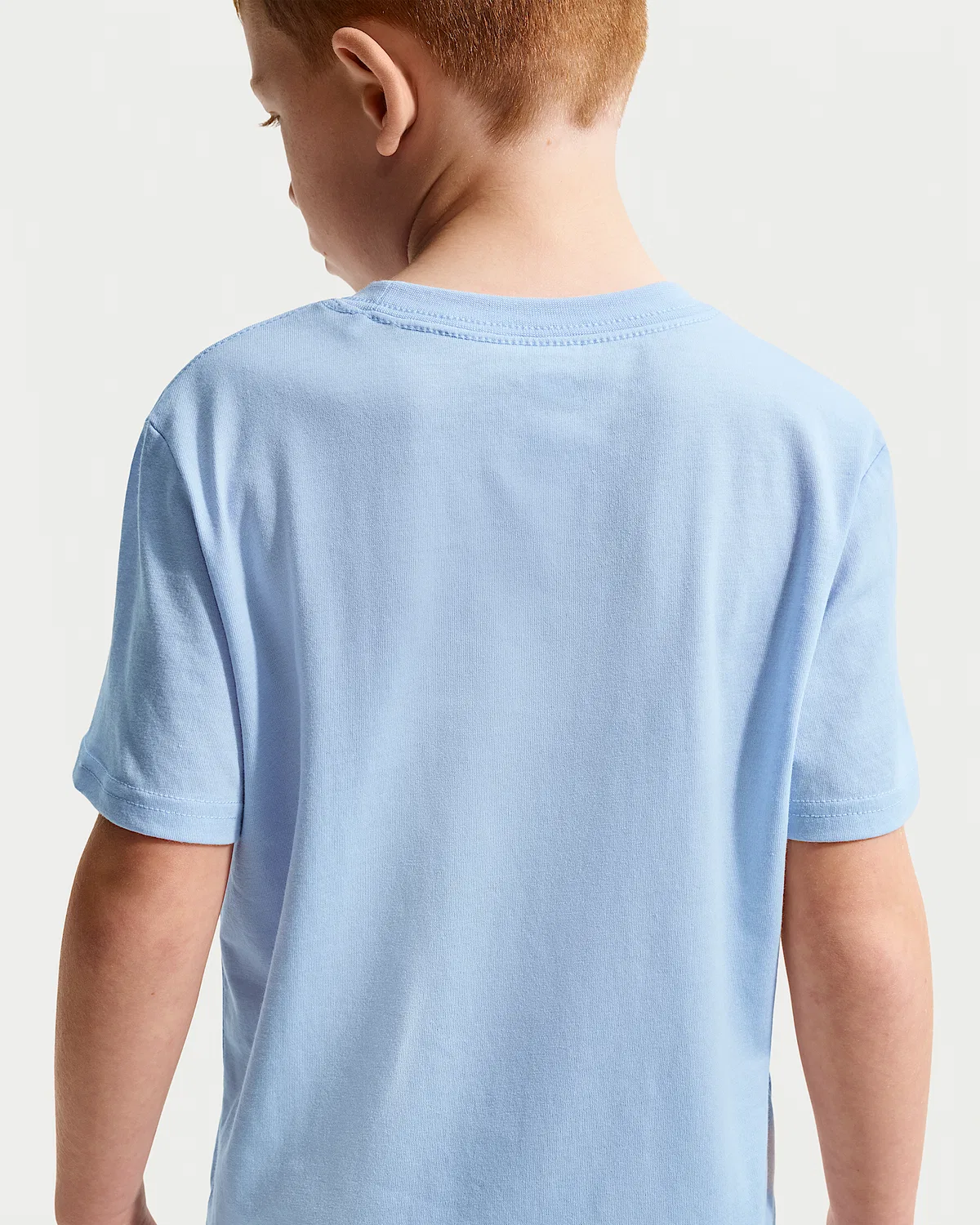Детский набор "Just Do It" футболка и шорты Nike Sportswear, Star Blue — фото 3