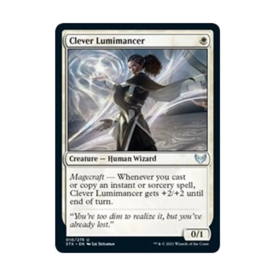 

CCG Умный люмимансер (U), MTG - Strixhaven - School of Mages